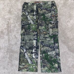 Mossy Oak Men’s XL Camo Cargo Pants Outdoors Hunting‎